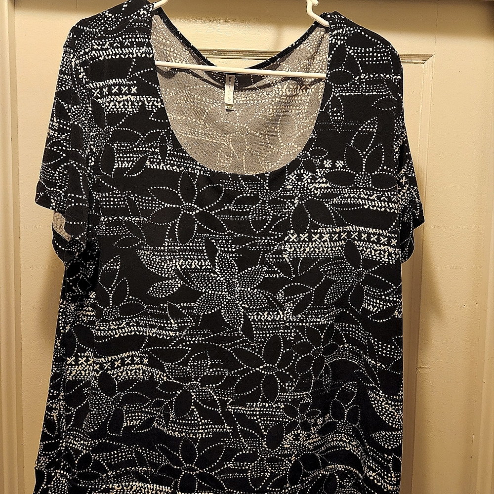 Womens black blouse